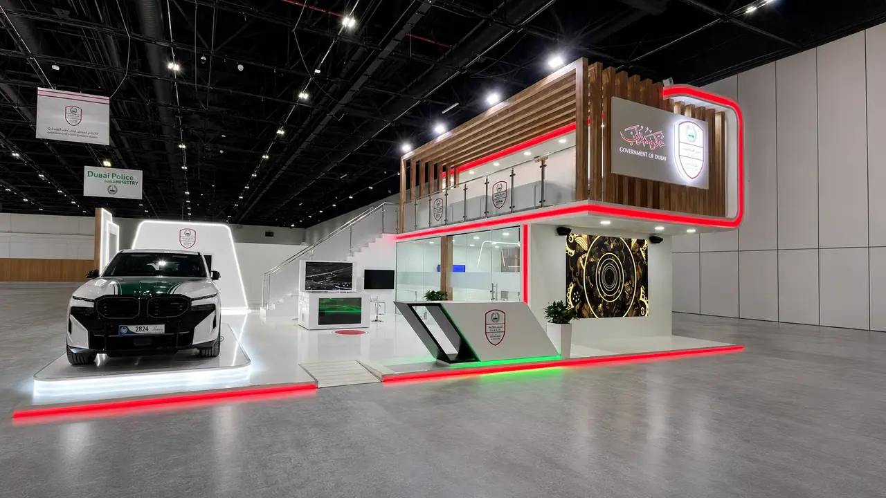 exhibition stand designed and executed by Creative Point LLC